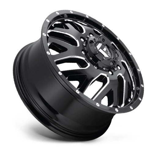 Fuel 1Pc D581 Triton 22X8.25 +105 Gloss Black Milled