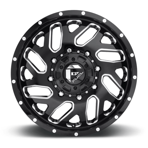 Fuel 1Pc D581 Triton 22X8.25 +105 Gloss Black Milled
