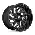 Fuel 1Pc D581 Triton 20X9 +20 Gloss Black Milled