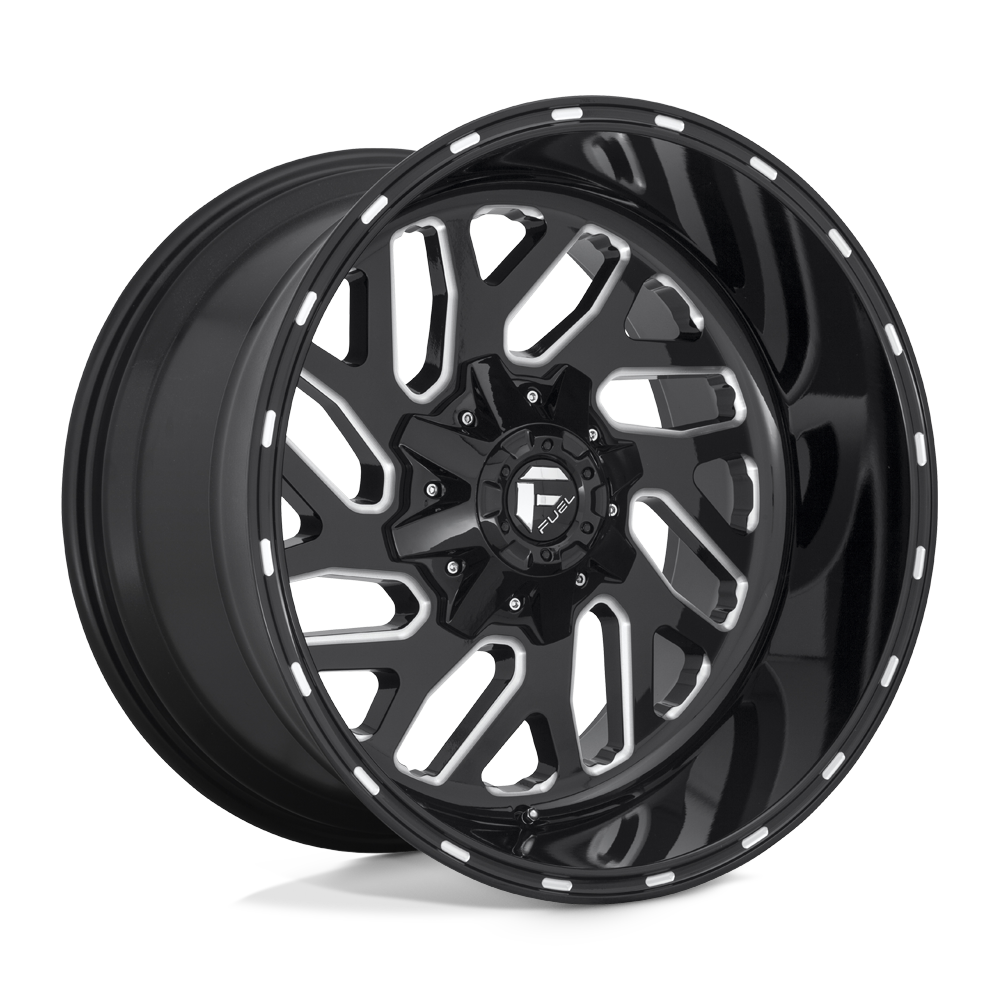 Fuel 1Pc D581 Triton 24X12 -44 Gloss Black Milled