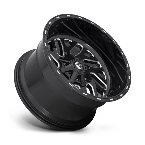 Fuel 1Pc D581 Triton 22X9.5 +20 Gloss Black Milled
