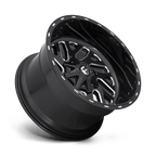 Fuel 1Pc D581 Triton 26X12 -44 Gloss Black Milled