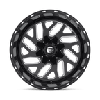 Fuel 1Pc D581 Triton 20X9 +1 Gloss Black Milled