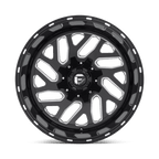 Fuel 1Pc D581 Triton 22X10 -18 Gloss Black Milled