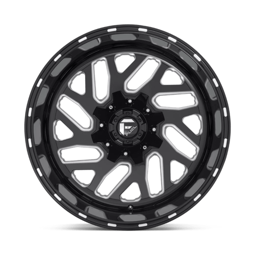 Fuel 1Pc D581 Triton 26X12 -44 Gloss Black Milled