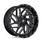 Fuel 1Pc D581 Triton 22X10 -19 Gloss Black Milled