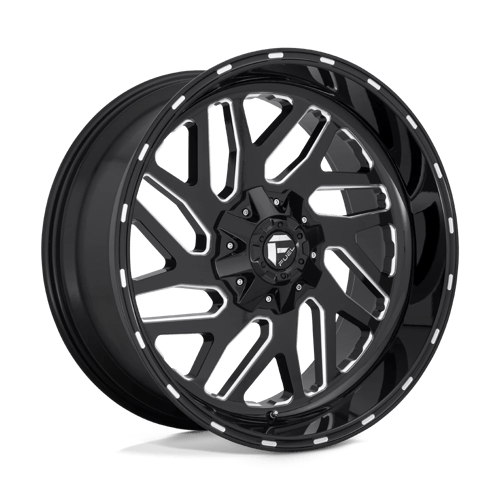 Fuel 1Pc D581 Triton 22X10 -19 Gloss Black Milled
