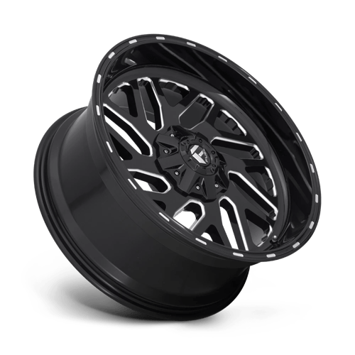 Fuel 1Pc D581 Triton 22X10 -19 Gloss Black Milled