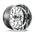 Fuel 1Pc D609 Triton 22X10 -18 Chrome Plated