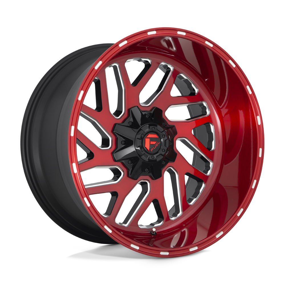 Fuel 1Pc D691 Triton 20X10 -18 Candy Red Milled