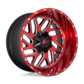 Fuel 1Pc D691 Triton 20X10 -18 Candy Red Milled