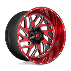 Fuel 1Pc D691 Triton 20X10 -19 Candy Red Milled