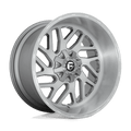 Fuel 1Pc D715 Triton Platinum 24X12 -44 Brushed Gun Metal Tinted Clear