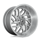 Fuel 1Pc D715 Triton Platinum 24X12 -44 Brushed Gun Metal Tinted Clear
