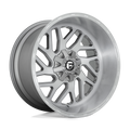 Fuel 1Pc D715 Triton Platinum 20X10 -18 Brushed Gun Metal Tinted Clear