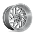 Fuel 1Pc D715 Triton Platinum 22X12 -43 Brushed Gun Metal Tinted Clear