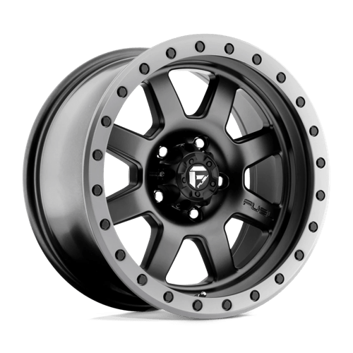 Fuel 1Pc D551 Trophy 17X8.5 -6 Matte Black Gun Metal Ring