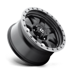 Fuel 1Pc D551 Trophy 17X8.5 +6 Matte Black Gun Metal Ring