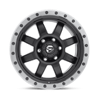 Fuel 1Pc D551 Trophy 18X9 +1 Matte Black Gun Metal Ring
