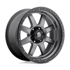 Fuel 1Pc D552 Trophy 18X10 -24 Matte Gunmetal Black Bead Ring