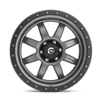 Fuel 1Pc D552 Trophy 18X10 -24 Matte Gunmetal Black Bead Ring