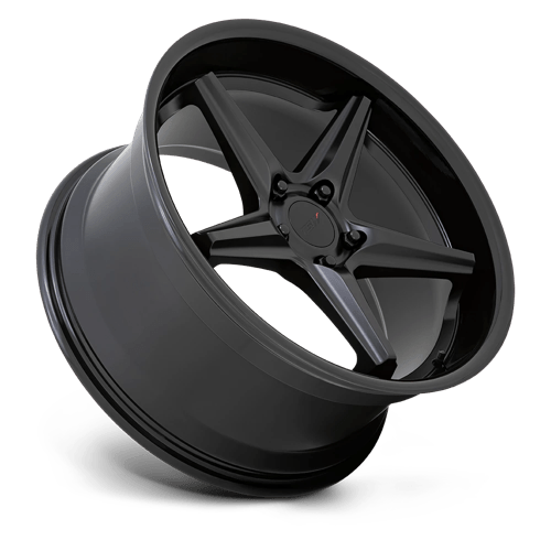Tsw Launch 19X8.5 +20 Matte Black W/ Gloss Black Lip