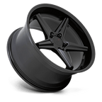 Tsw Launch 19X8.5 +35 Matte Black W/ Gloss Black Lip