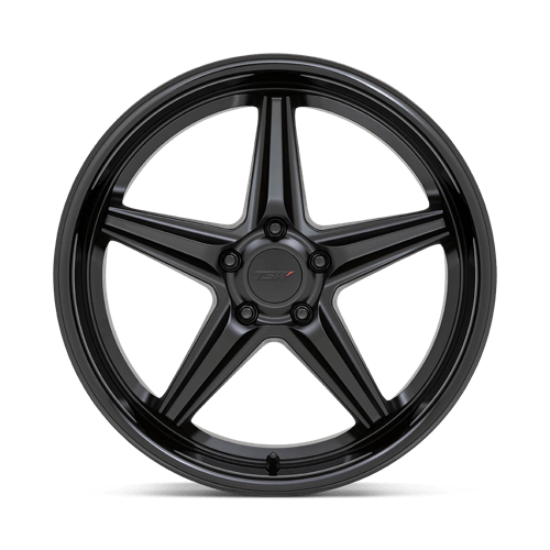 Tsw Launch 20X10 +25 Matte Black W/ Gloss Black Lip