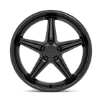 Tsw Launch 20X8.5 +20 Matte Black W/ Gloss Black Lip