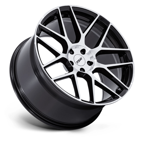 Tsw Tw002 Lasarthe 20X10.5 +38 Gloss Black Machined