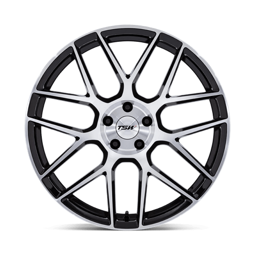 Tsw Tw002 Lasarthe 20X9 +45 Gloss Black Machined