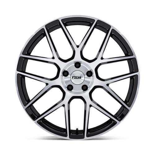 Tsw Tw002 Lasarthe 22X9 +38 Gloss Black Machined