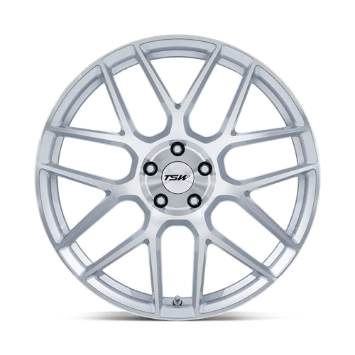 Tsw Tw002 Lasarthe 18X10.5 +35 Gloss Silver Machined