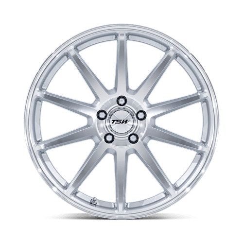 Tsw Tw004 Canard 20X10.5 +30 Gloss Silver W/ Machined Face