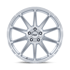 Tsw Tw004 Canard 19X9.5 +25 Gloss Silver W/ Machined Face
