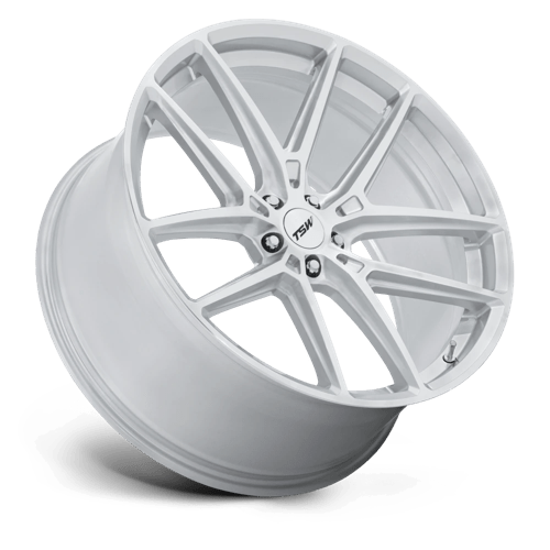 Tsw Tw006 Imola 20X9 +27 Gloss Silver W/ Machined Face