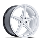 Tsw Tw007 Esprit 18X9 +45 Hyper Silver W/ Machined Face