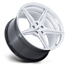 Tsw Tw007 Esprit 18X9.5 +22 Hyper Silver W/ Machined Face