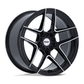 Tsw Tw008 Slipstream 19X8.5 +42 Gloss Black W/ Machined Face