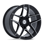 Tsw Tw008 Slipstream 19X10.5 +25 Gloss Black W/ Machined Face