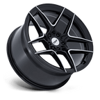 Tsw Tw008 Slipstream 19X8.5 +35 Gloss Black W/ Machined Face