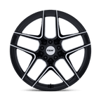 Tsw Tw008 Slipstream 20X9 +35 Gloss Black W/ Machined Face