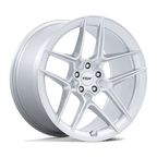 Tsw Tw008 Slipstream 19X8.5 +42 Gloss Silver W/ Machined Face