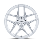 Tsw Tw008 Slipstream 19X10.5 +25 Gloss Silver W/ Machined Face