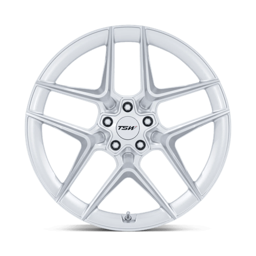 Tsw Tw008 Slipstream 20X9 +35 Gloss Silver W/ Machined Face