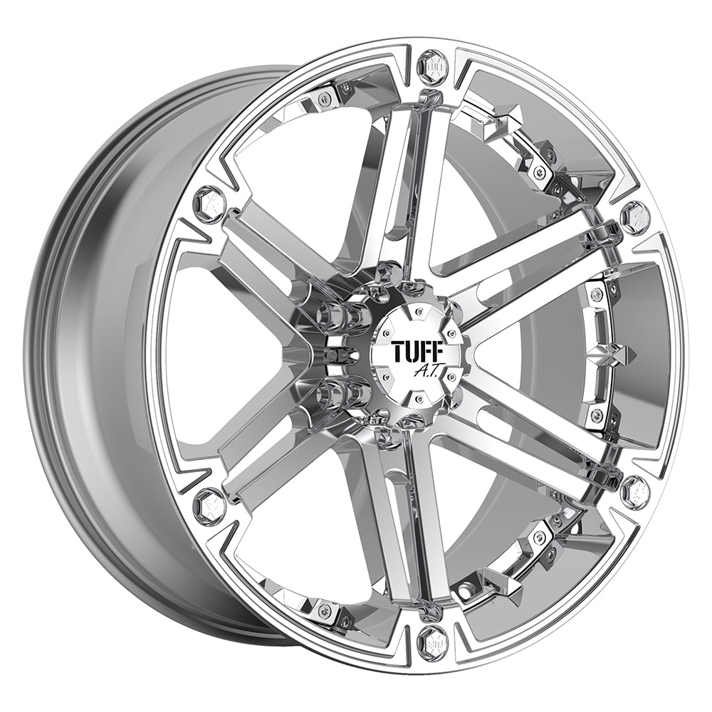 Tuff T01 22X9.5 +15 Chrome