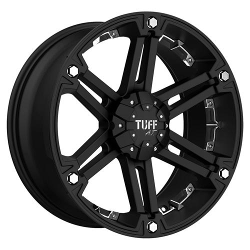 Tuff T01 20X9 +10 Silver W/ Brushed Silver Face