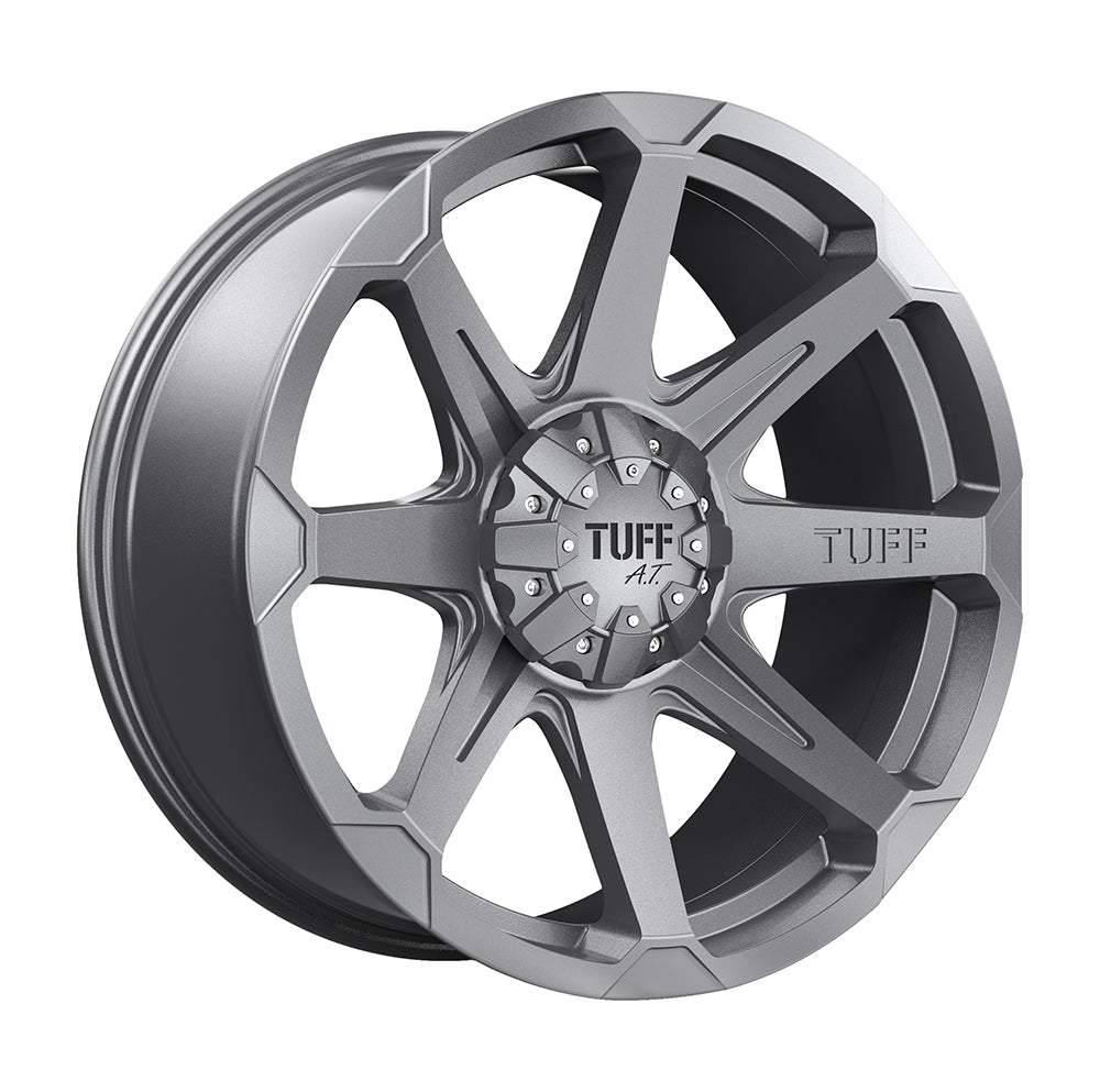 Tuff T05 20X9 +20 Flat Gunmetal