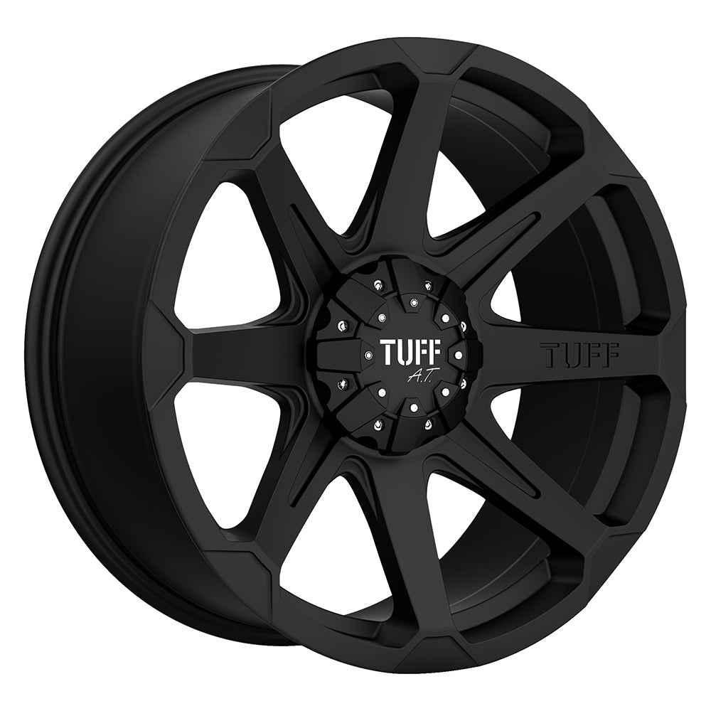 Tuff T05 17X9 +10 Satin Black