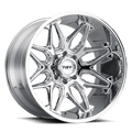 Tuff T3B 22X12 -45 Chrome